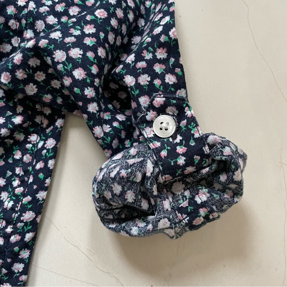 Gap Kids 3T Boys Linen Floral Button Down Shirt - Picture 10 of 10